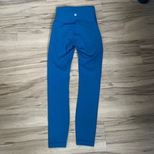 blue lululemon leggings